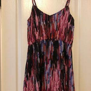 LC Lauren Conrad multicolored mini dress